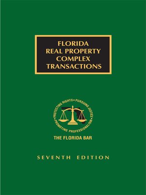 cover image of Florida Real Property Complex Transactions